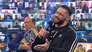 WWE Smackdown 5/21/21 Roman Reigns and Cesaro (Full Segment)