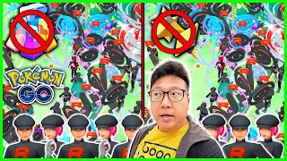 I Battled 100 Team GO Rockets With NO HEAL ITEMS! - Pokemon GO