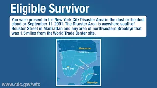 How does the WTC Health Program handle survivors, how do they get services, how are they eligible?