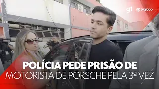 Polícia pede pela 3ª vez prisão de motorista de Porsche #g1 #JN #notícias