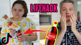 NIEUDANY LIFEHACK Z TIKTOKA COCA-COLA 😂 WPADKA TATY ❗ MISIA I JA