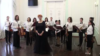 Камерный оркестр старших классов ДМШ №1 г.Ставрополь  В.А.Моцарт "Маленький дивертисмент" 1 часть