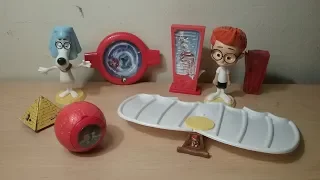 2014 Mr. PEABODY and SHERMAN SET OF 6 McDONALDS HAPPY MEAL MOVIE TOYS VIDEO REVIEW