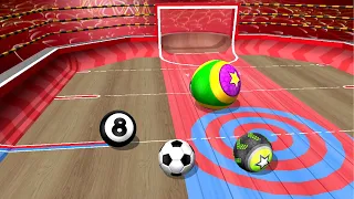 Going Balls - Football Level Gameplay Android, iOS #180