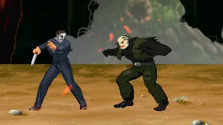 Jason Voorhees vs Michael Myers: Halloween Animation