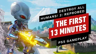The First 13 Minutes of Destroy All Humans! 2 - Reprobed PS5 Gameplay