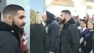 When Drake Walked Through a Public Airport.