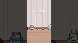 Sweet recipes #tocaboca