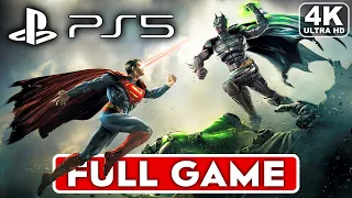 INJUSTICE GODS AMONG US PS5 Gameplay Walkthrough Part 1 FULL GAME [4K 60FPS] - No Commentary