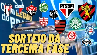 CONFIRA O SORTEIO DA TERCEIRA FASE DA COPA DO BRASIL DE 2024