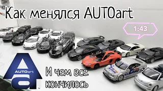 AUTOart всё? | Как менялись модели AUTOart в масштабе 1:43 1/43 и чем все кончилось