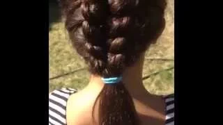 Suspended Infinity Braid | Hair tutorial