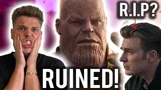 SPOILED AVENGERS ENDGAME FOR MY BRO! - FUMING