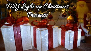 DIY Light up Christmas Presents | Crafty Ellie