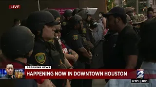 KPRC 2 reporters cover George Floyd march in downtown Houston