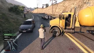 GTA V Funny Moments | Big Truck! | GTA 5 FAILS