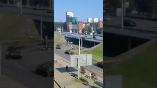 Военная техника в Минске