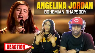 VOCAL SINGER REACTS TO ANGELINA JORDAN "BOHEMIAN RHAPSODY"| SHE IS JUST A GIFT..❤️🔥🔥 #ANGELINAJORDAN