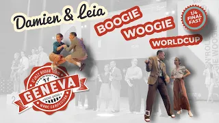 Damien & Leia - Boogie Woogie 1/4 Final Fast - Worldcup Geneva 2022