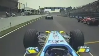 2005 Canadian GP- Fernando Alonso, Kimi Raikkonen