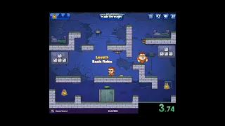 Level 1: 2 - Player, 100% Speedrun | Money Movers