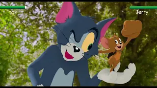 Tom & Jerry (2021) - Fight Scene | Healthbars