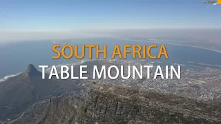 Table Mountain, Cape Town, Aerial view | South Africa (4K)