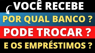 🔴 VOCÊ RECEBE POR QUAL BANCO ? - PODE TROCAR ? - E OS EMPRÉSTIMOS ? - INSS - ANIELI EXPLICA