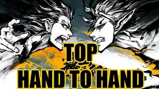 Top 10 Hand to Hand Combat in Anime