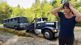 Waiting for the Tow Truck | The Dangers of Boondocking on the Olympic Peninsula - S05E39