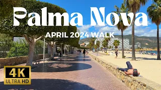 Palma Nova Afternoon Walk | 2024