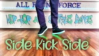 SIDE KICK SIDE Shuffle Dance tutorial kezdőknek