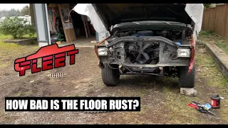 Starting Interior Floor Repair & New Parts! 1979 Ford Bronco Restoration |PART 2|