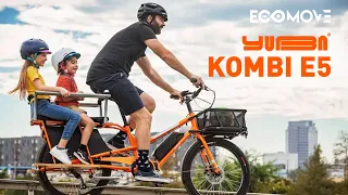 Yuba Kombi E5   UK Electric Family Cargo Bike