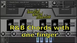 R&B Chords with one finger