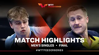 Truls Moregard vs Mattias Falck | MS Final | WTT Feeder Stockholm 2023