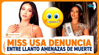 La nueva Miss USA denuncia entre llanto amenazas de muerte y bullying