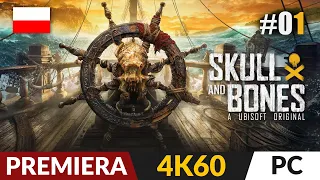 Skull and Bones PL 💥 #1 - odc.1 ☠️ Początek kariery pirata | Gameplay po polsku 4K