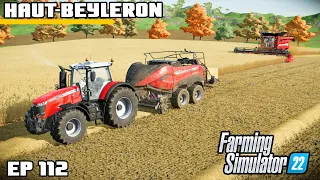 THE GRAIN MILL IS HUNGRY! | Farming Simulator 22 - Haut-Beyleron | Episode 112