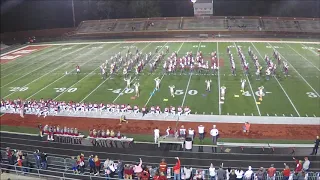 10-5-18 - Dover Marching Tornadoes - Postgame Performance - Long Train Runnin'