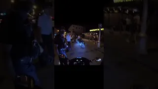 ОМОН принимает мотоциклистов