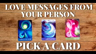 Love Messages from Your Person 🌹 DM 💙 DF 💖 Twin Flame🔥 Soulmate 💕 Pick a Card Reading 🌄 Timeless