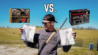THE BEST TURKEY HUNTING AMMO | Winchester Longbeard XR vs. Federal TSS Turkey Load - ABO