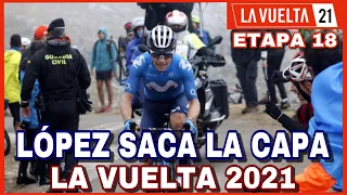 RESUMEN ETAPA 18 ➤ LA VUELTA a España 2021 🇪🇸 Hoy Sí Apareció el MOVISTAR