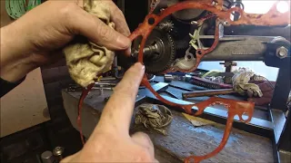 Vespa PX engine strip part 9