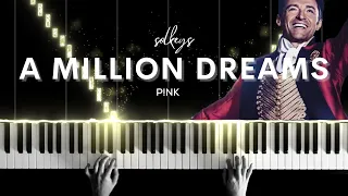 A Million Dreams - The Greatest Showman Cast Soundtrack Piano Cover + Sheets