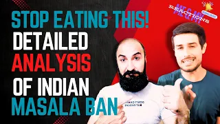 PAKISTANI REACTIONS | Stop Eating This! | Detailed Analysis of Indian Masala Ban | Dhruv Rathee|