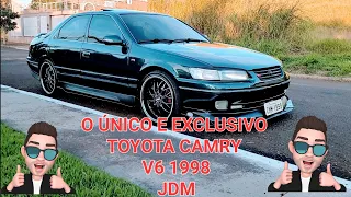 O meu carro TOYOTA CAMRY V6 ano 1998 ÚNICO JDM DO BRASIL ! ! !