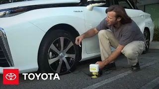 The Toyota Mirai l Tire Repair Kit | Toyota
