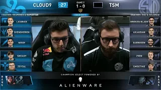 TSM vs C9 Game 2 - 2019 LCS Spring Split SemiFinals - Cloud 9 vs Team SoloMid